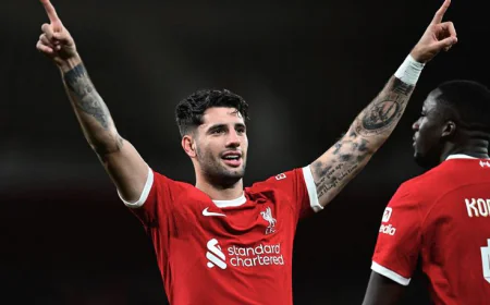 Szoboszlai Sahneliyor: Liverpool Arsenal Deplasmanından Güçlü Başlangıç