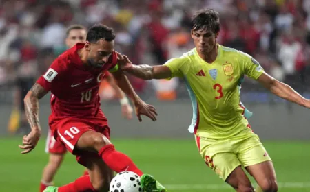 İspanya’nın Sert Gol Yağmuru: Türkiye Savunması bozuldu