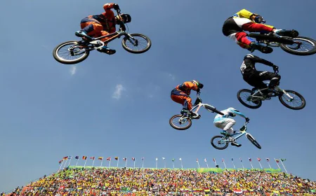 BMX Parkur Yarışları Olimpik Statü Kazandı
