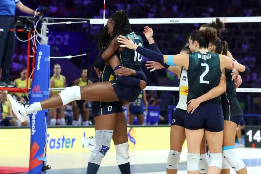 İtalya’yı Devirdiler: VNL Kadınlar Şampiyonu İtalya'ya Karşı Büyük Zafer