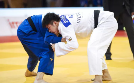 Paris’te Düzenlenen Judo Grand Slam’de Milli Sporcu Damgası